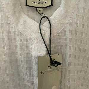NWWT Tuckernuck white lined Dress size Medium